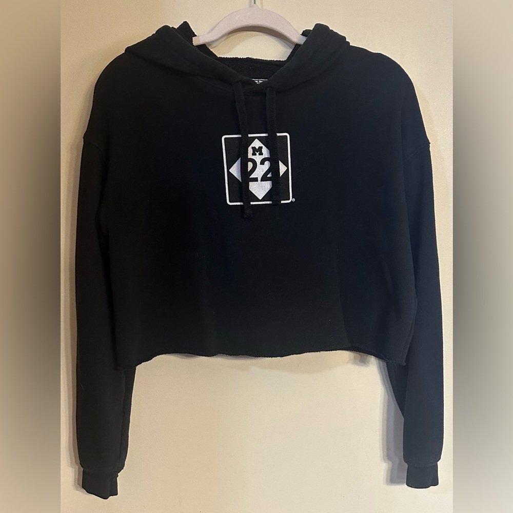 M22 Cropped Hoodie